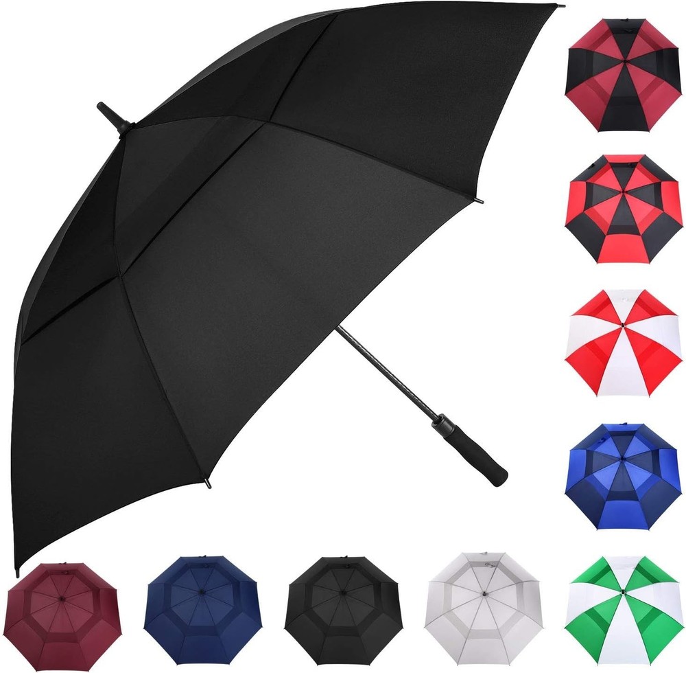 Extra Large Golf Umbrella, 68 Inch - Windproof & Waterproof