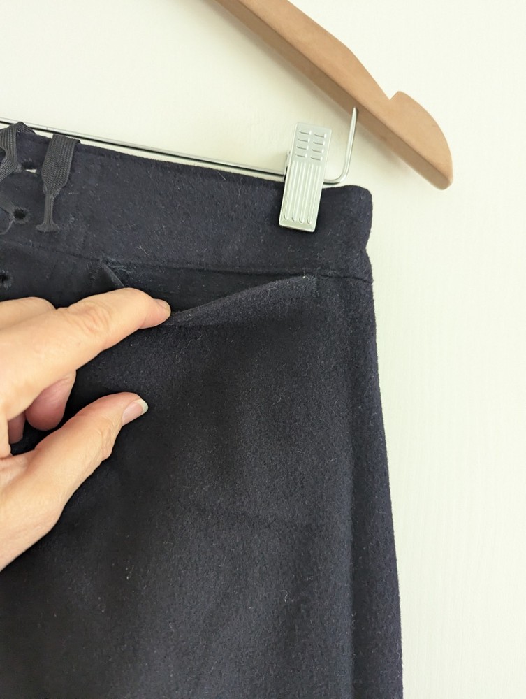 Vintage US NAVY Sailor 100% wool pants