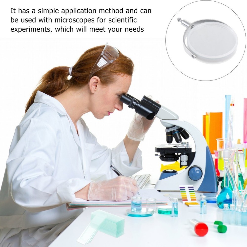 1pc Useful Microscope Accessories Mirror Reflecting Mirror for Gathering Light