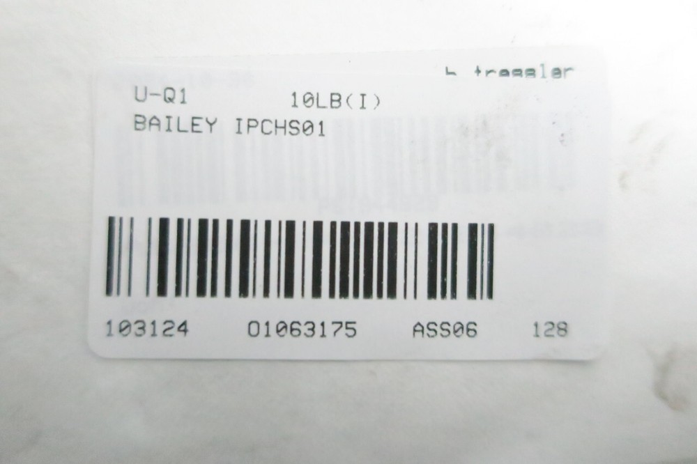 Bailey IPCHS01 Power Chassis Module