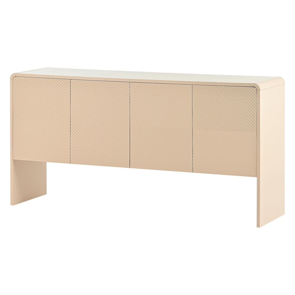 Minimalist Style 60" Large Storage Space Sideboard 2 Colors