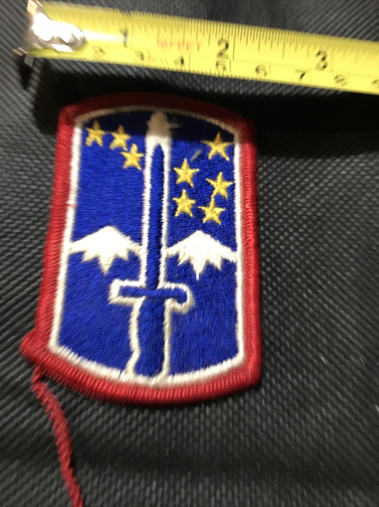 172nd INFANTRY DIVISION PATCH, Free Shipping
