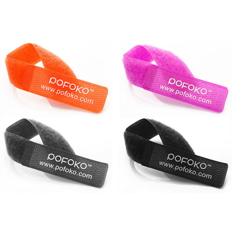 Hook And Loop Cable Ties Reusable Straps Tidy Strap 20mm*185mm 8 Various Colours