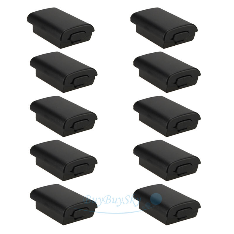 10pcs AA Battery Back Cover Case Shell Pack For Xbox 360 Wireless Controller NEW