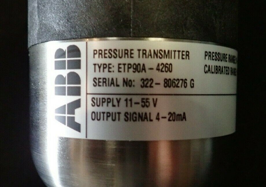 ABB ETP90A-4260 PRESSURE TRANSMITTER NEW