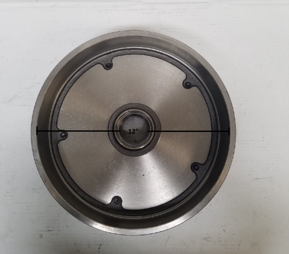True Mobile Home Drum 12x2 w/Bolts & Wedges Demountable Replace Dexter 8-222-24