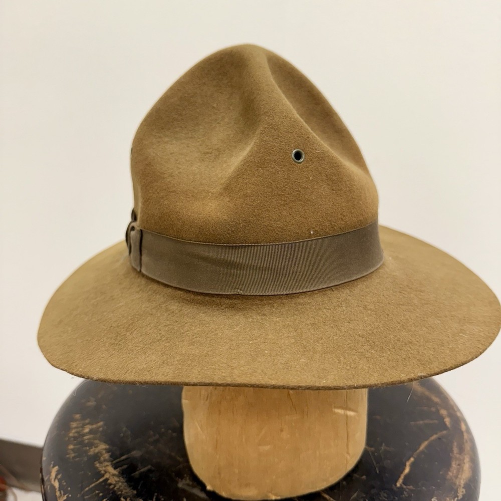 Original WWII US Army Service Campaign Hat Dated 1944