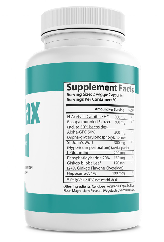 NeuroMax Advanced Mind Memory Cognitive Support Dietary Supplement 60 Capsules