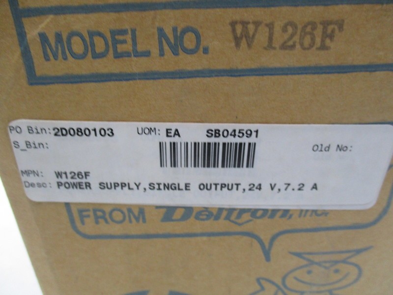 DELTRON W126F POWER SUPPLY NSFS