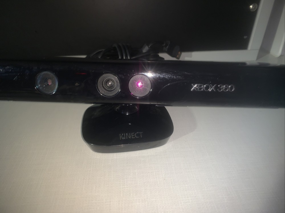 Microsoft Xbox 360 Kinect Sensor Bar Only Black Tested Working Gaming