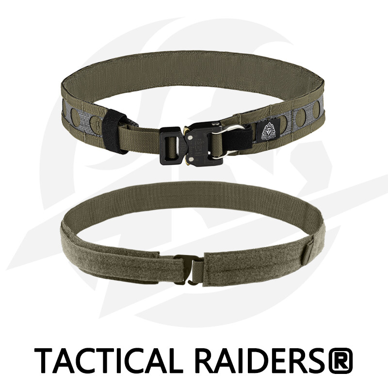 Tactical Molle Double Layer Belt Duty Belt Tegris Belt