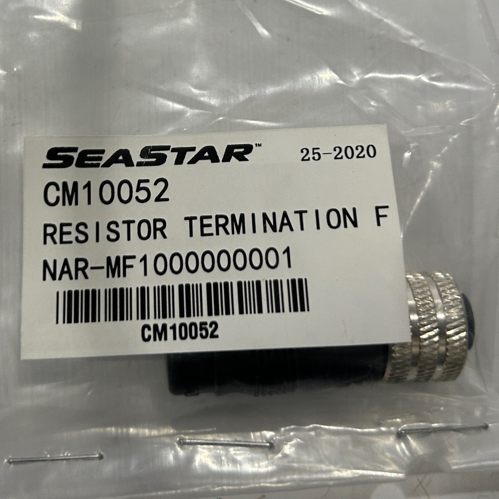 Seastar Dometic Resistor Terminator, Female, Black | CM10052