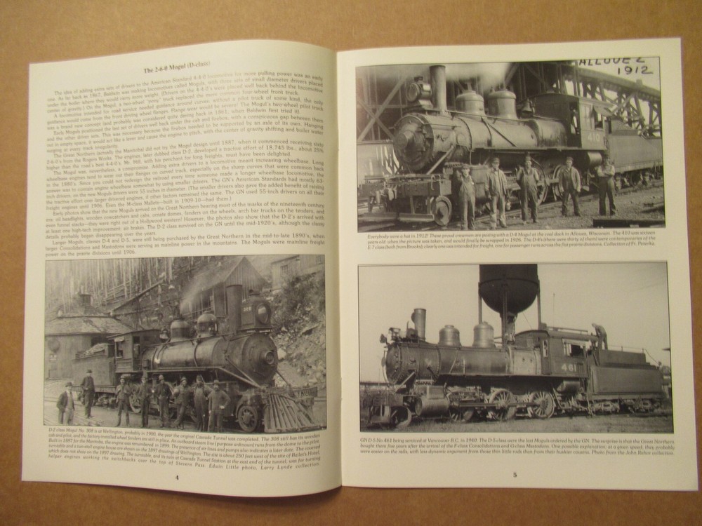 Great Northern Reference Sheet 224 Early Steam Development