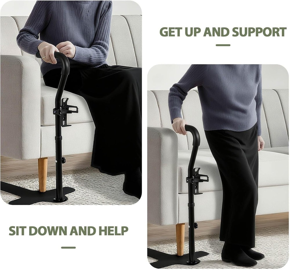 Ergonomic Couch Stand Assist Aid for Seniors – Height Adjustable Support Handle
