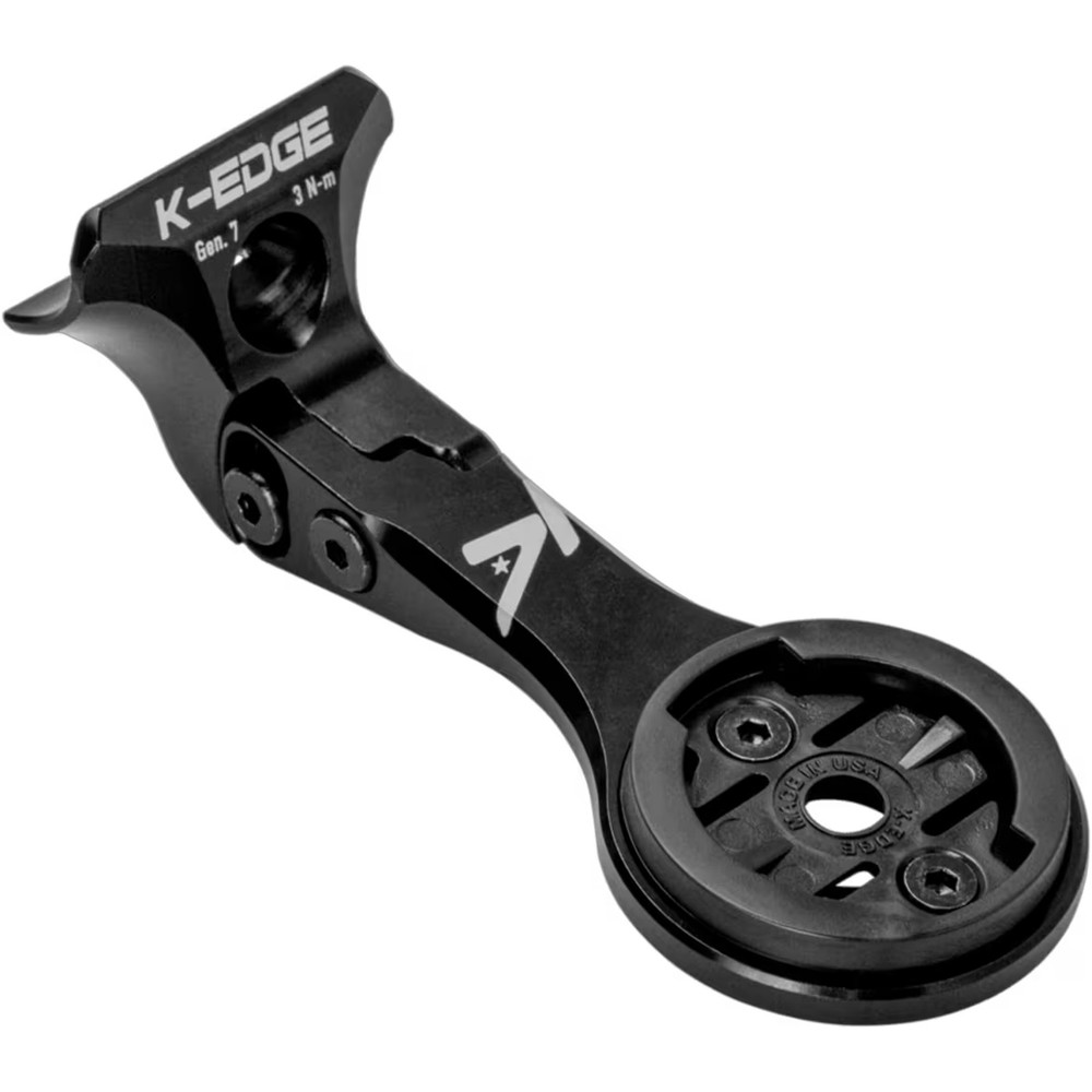 K-EDGE Madone Gen 7 Computer Mount Black Multi-Variation Garmin Wahoo Combo