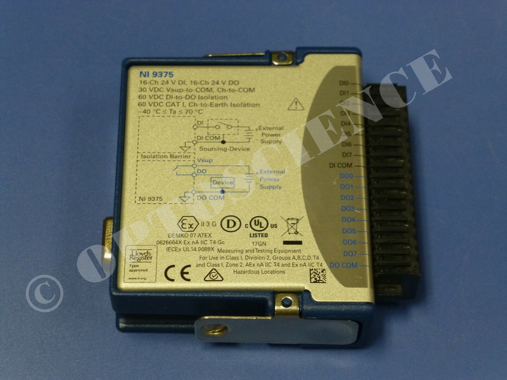 National Instruments NI 9375 cDAQ Digital Input / Output Module, 32ch DIO