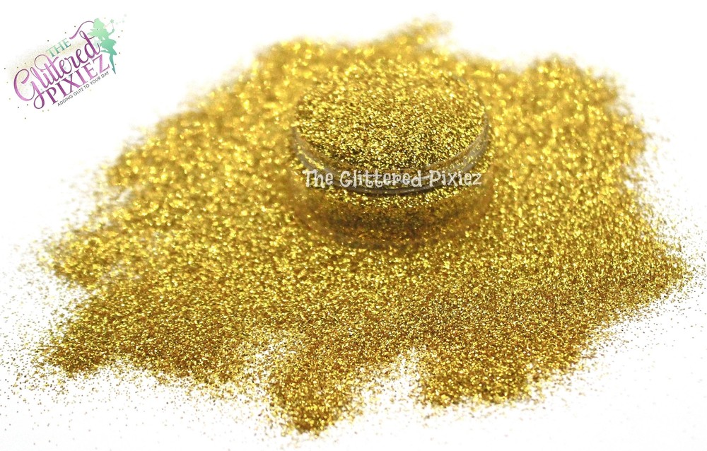 BRIGHT GOLD Pixie Dust (extra fine glitter)