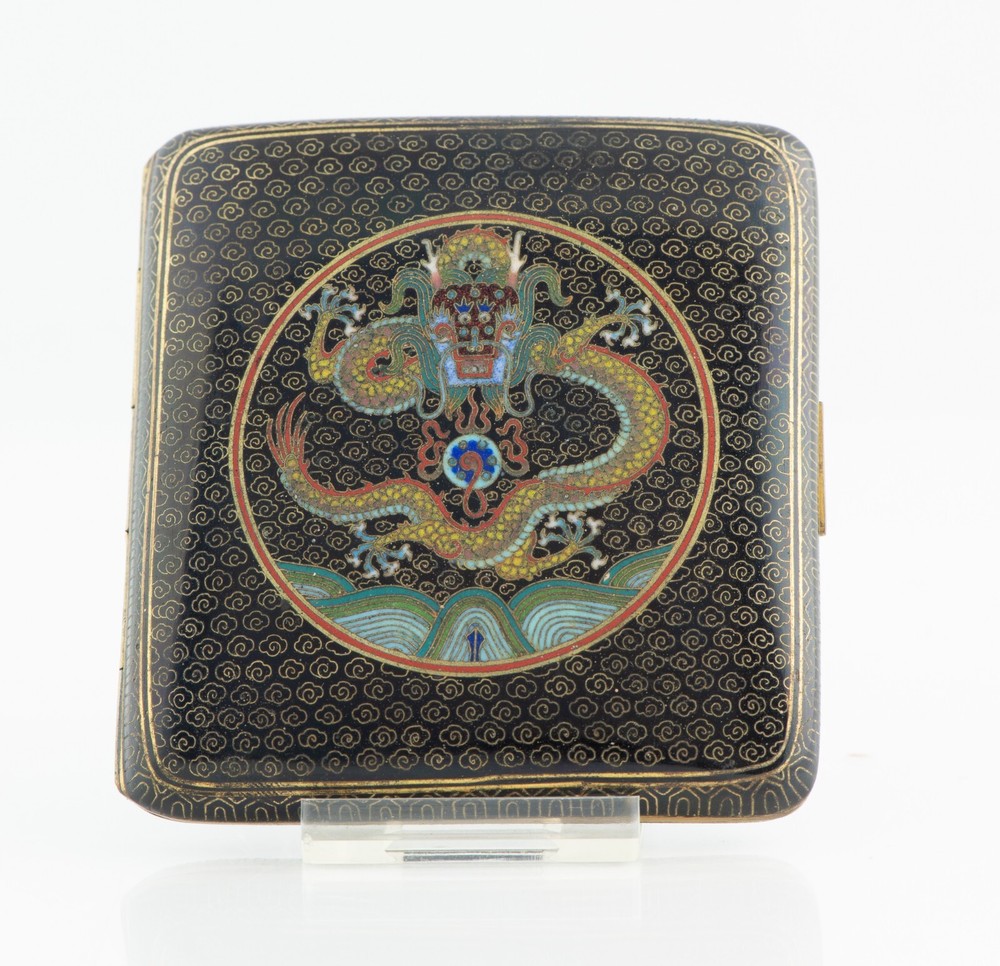 Chinese Dragon Cigarette Case ca. 1900