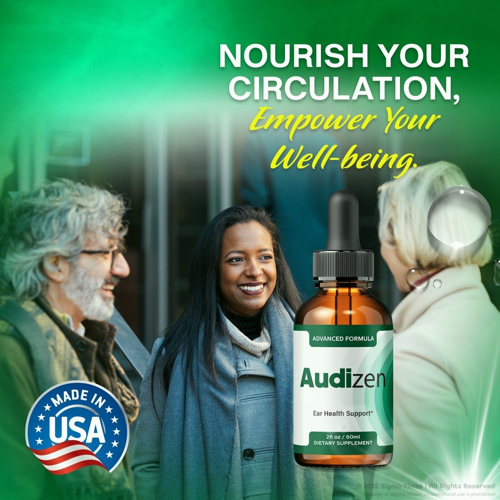 (3 Pack) Audizen Drops - Advanced Ear Health and Hearing Support Formula