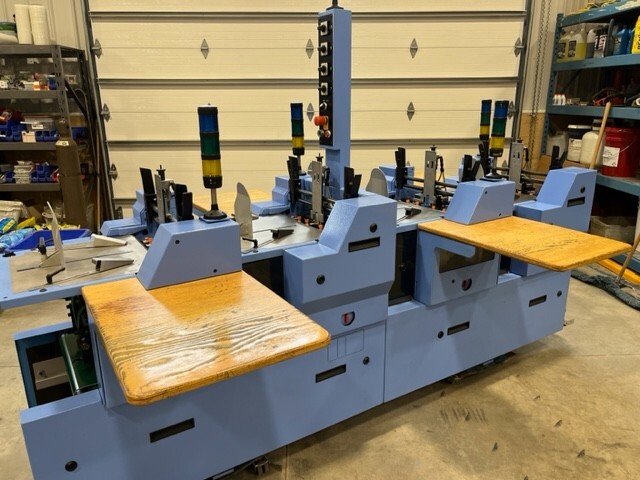 2012 rebuilt Mueller Martini Alphaliner 4 box