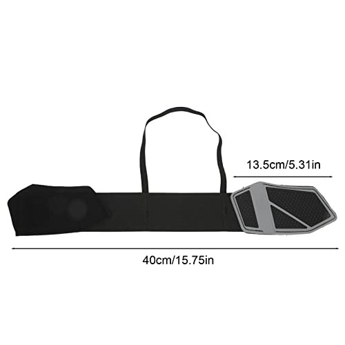 Motorcycle Shift Pad, Adjustable Shoe Boot Protector Cover, Black Rubber Anti