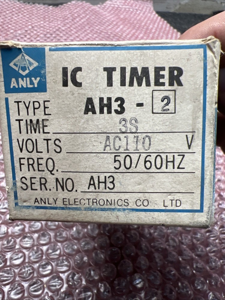 NOS ANLY AH3-2 IC Timer 110 Volts