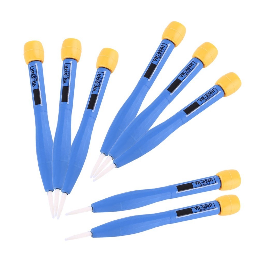 8pcs Adjust Frequency Screwdriver Plastic Ceramic Anti-static Screwdriver