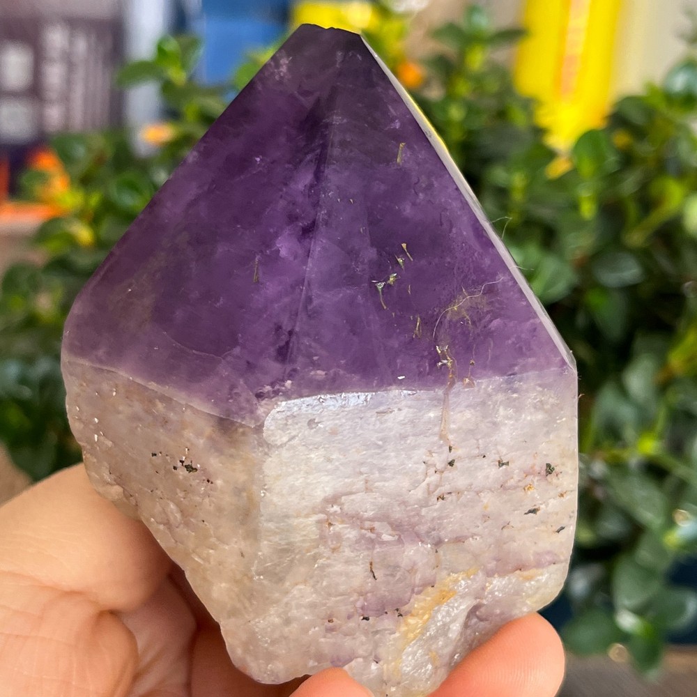 467g Natural Amethyst geode quartz clustercrystal specimen Healing