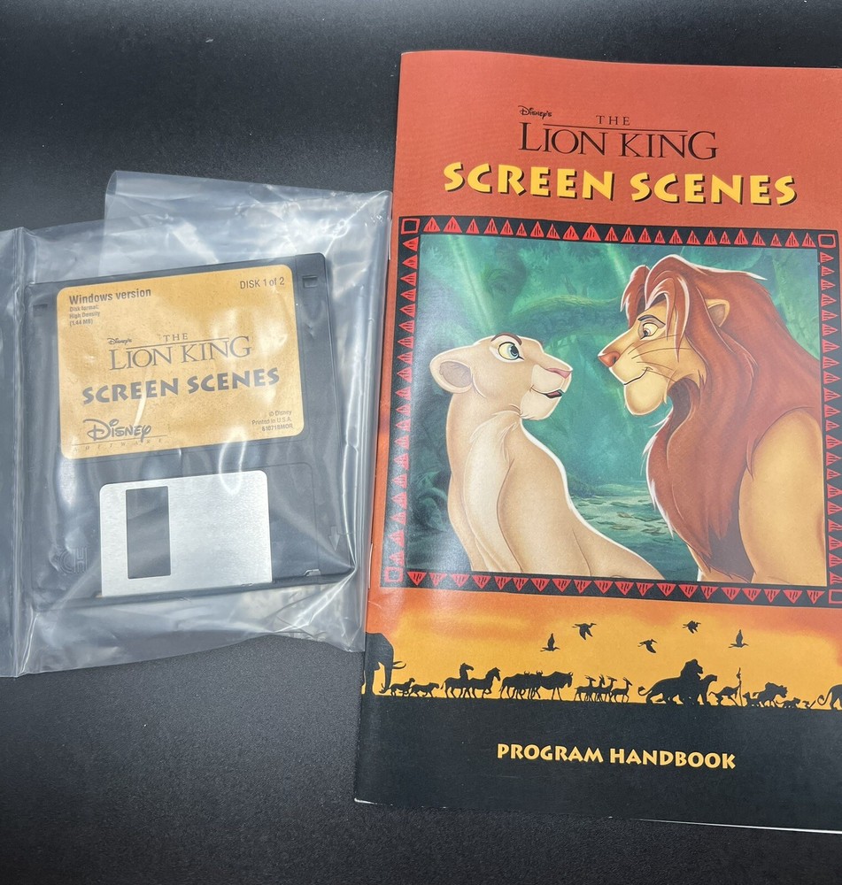 lion king screen scenes windows 3.5”HD