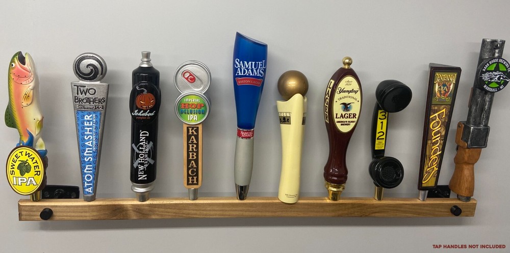 Tap Handle Wall Display (Stand Off) - 24" or 36" Wide