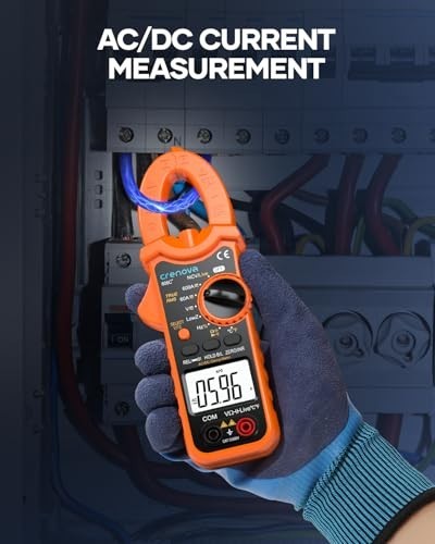 Clamp Meter Multimeter 6000 Count TRMS AC DC Current Voltage Temperature NCV