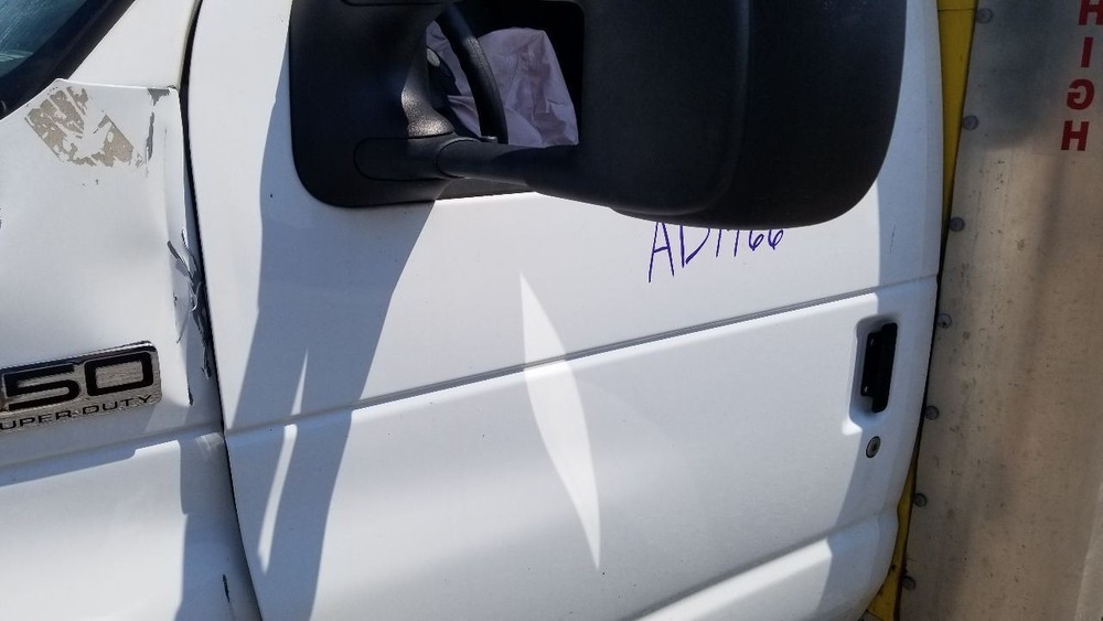 24 FORD E350 SUPER DUTY DOOR FRONT LEFT DRIVER WHITE