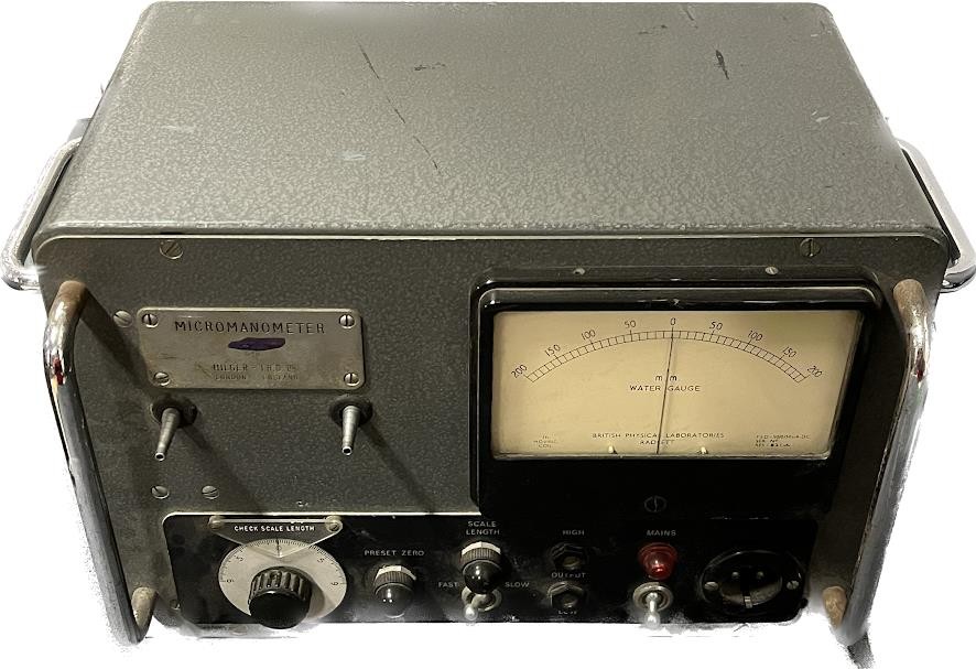 MICROMANOMETER MDC HILGER