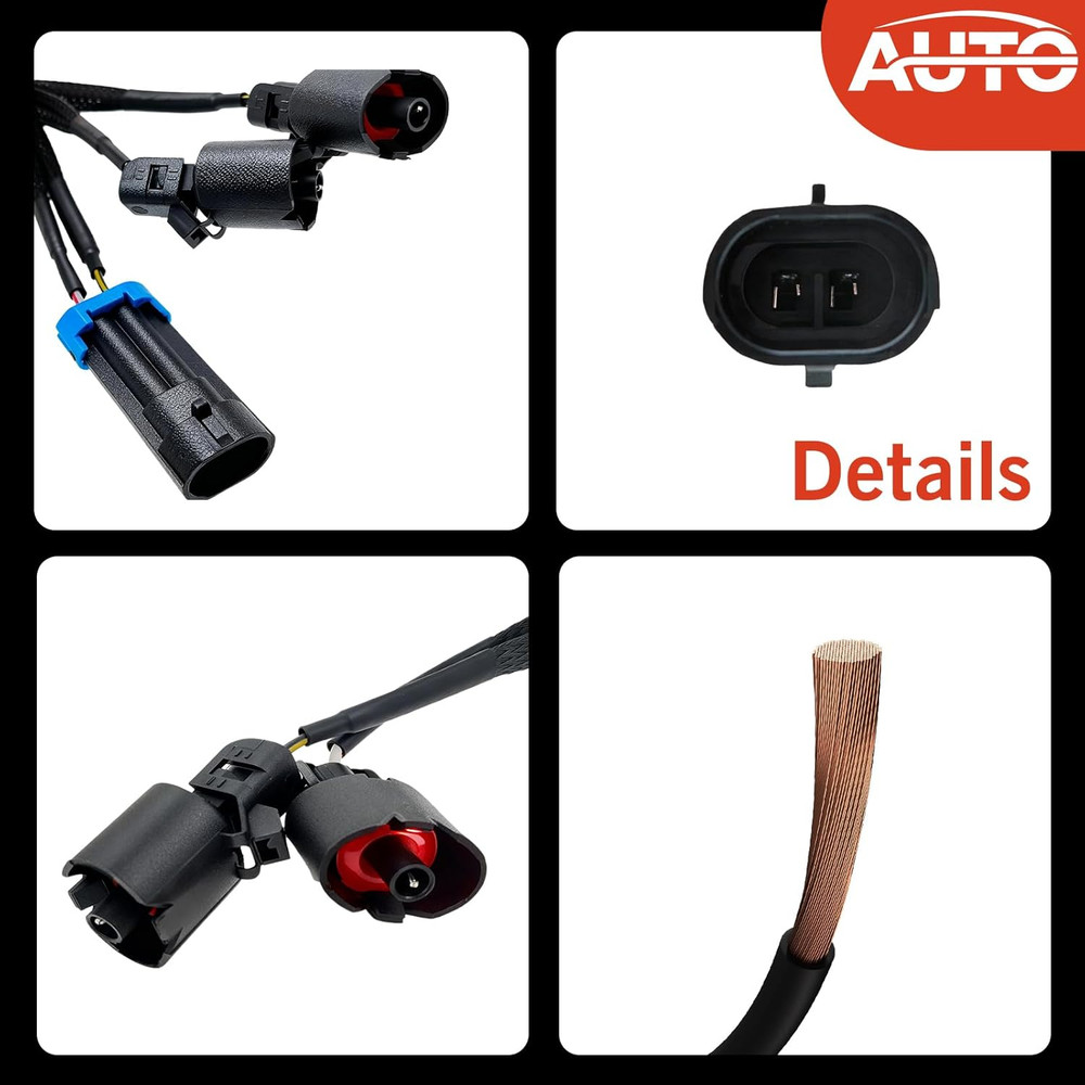 Gen 3 LS Knock Sensor Extension Relocation Harness 41'' Compatible with LS1 LS6