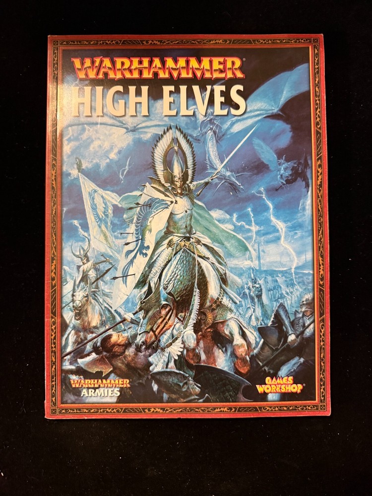 Games Workshop Warhammer High Elves B Rulebook Supplement Codex Old World Lot
