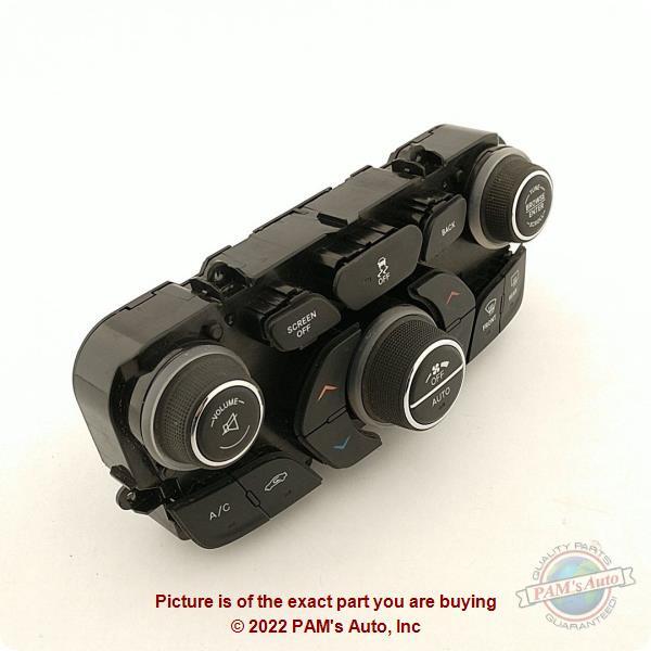 Used A/C Selector Switch fits: 2015 Chrysler 200 automatic temperature control d