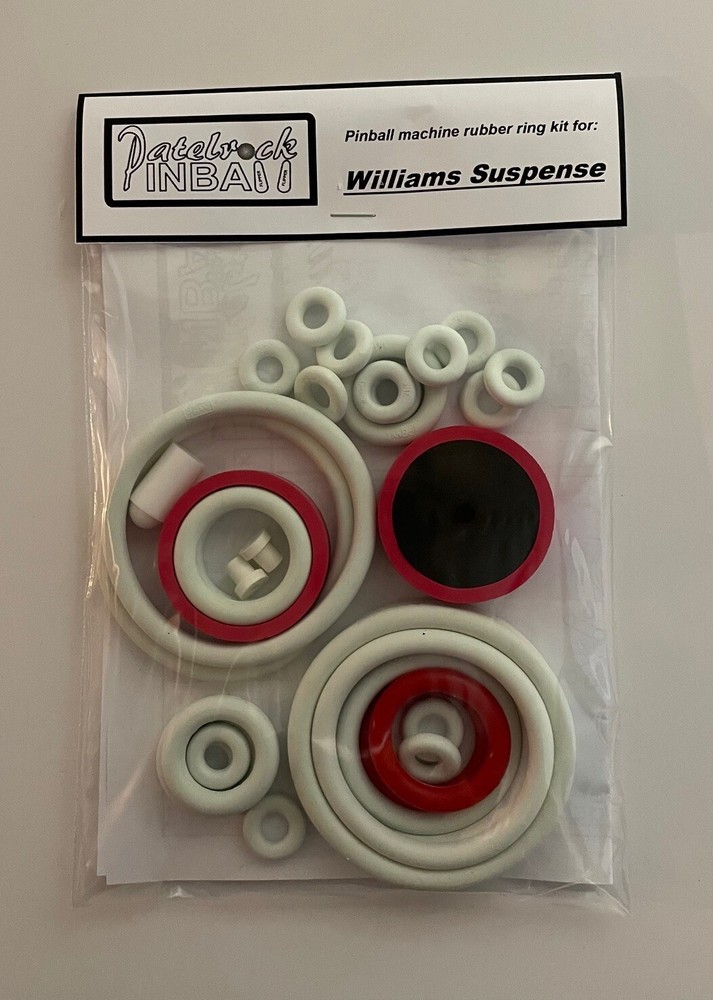 1969 Williams Suspense Pinball Machine Rubber Ring Kit