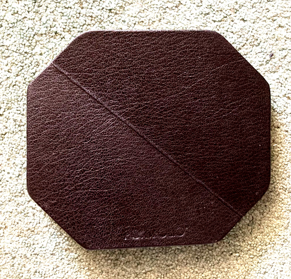 Stylish Hexagonal-Shaped Golden &Black patterned Enamel Frame by Portfolio