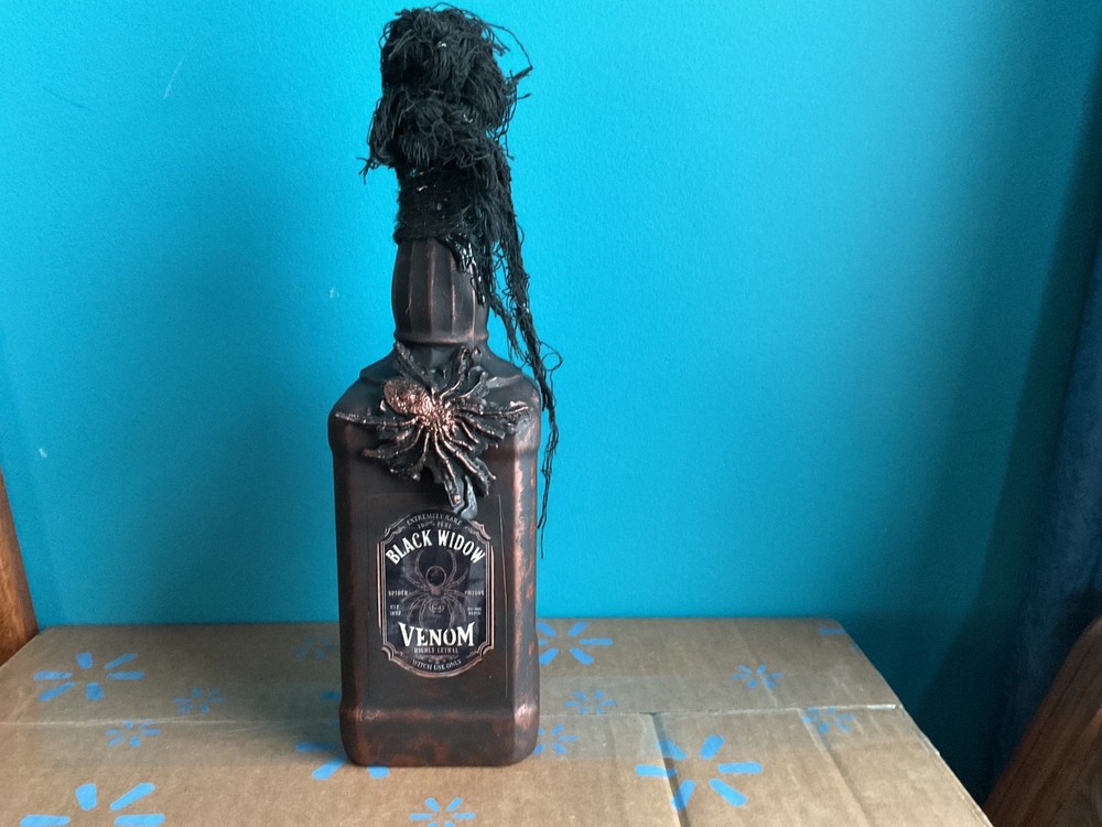 Apothecary Witch Potion Halloween Bottle Hand Made