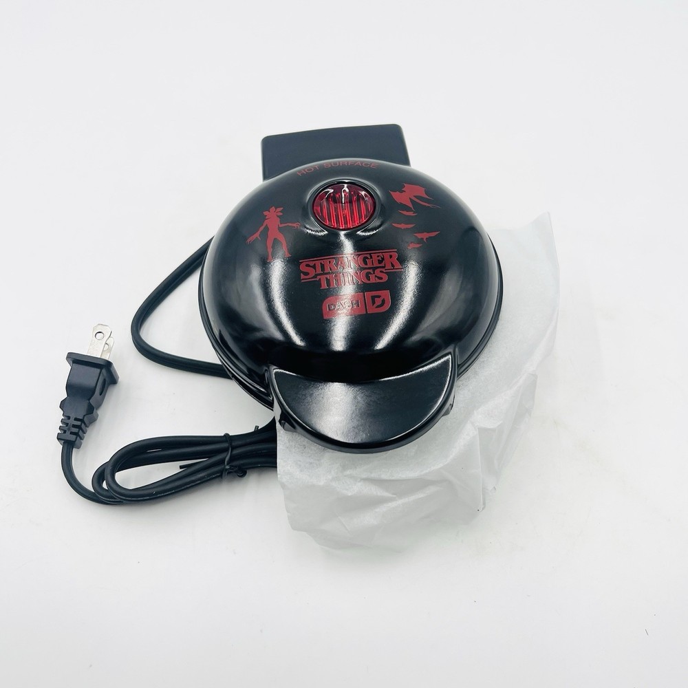 Netflix Stranger Things Dash Limited Edition MINI WAFFLE MAKER Ceramic Nonstick