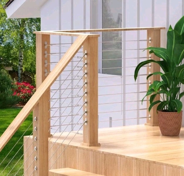 12 Pairs 3/16" Cable Railing Kits T316 Adjustable Angle Cable Railing Hardware