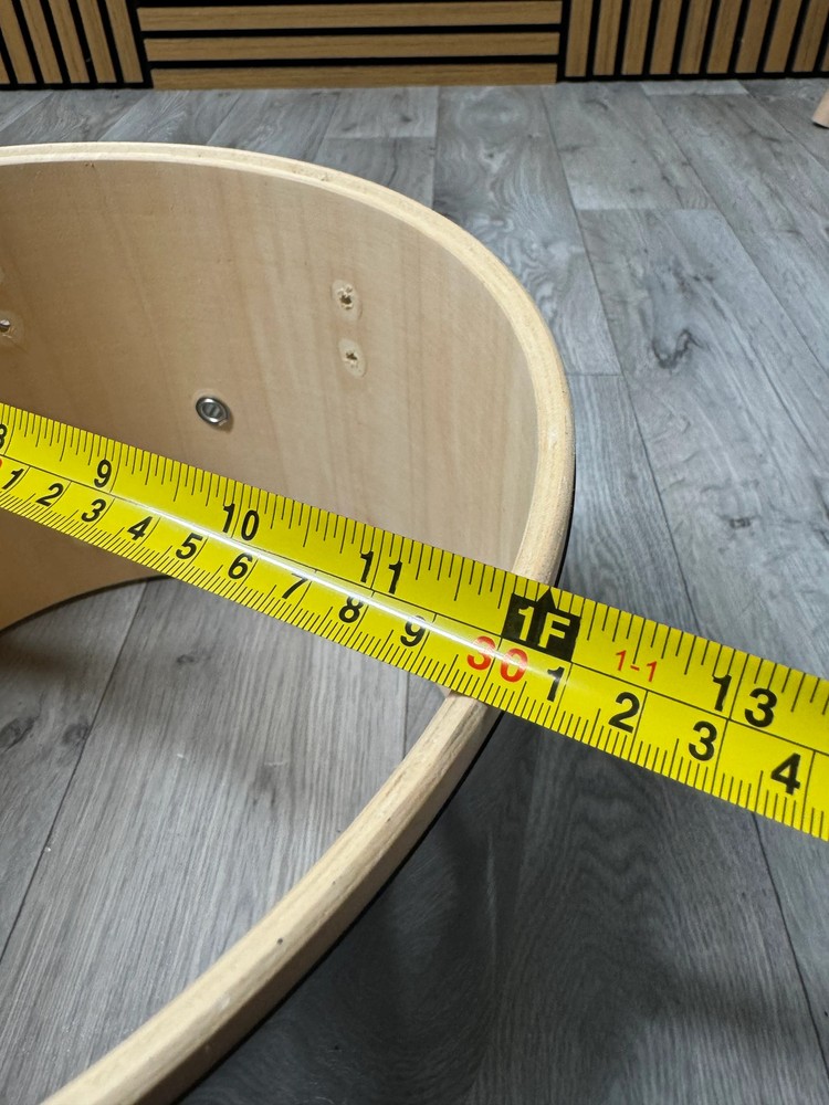 Pearl Forum Tom Drum Shell 12”x9” Bare Wood #OV42