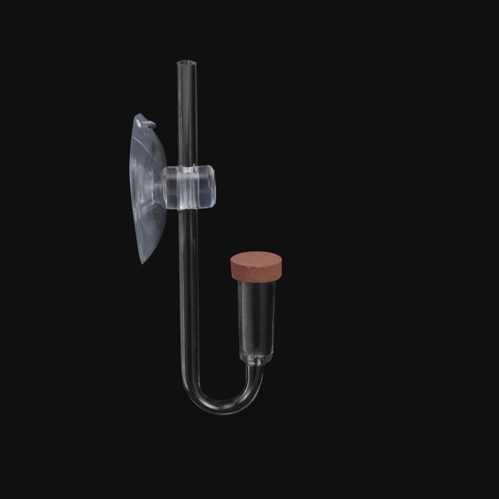 Acrylic Transparent CO2 Diffuser Atomizer Bubble Counter For Aquarium Plants