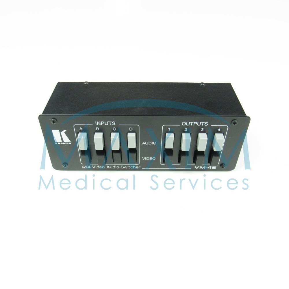 Kramer 4x4 Video / Audio Switcher VM-4E