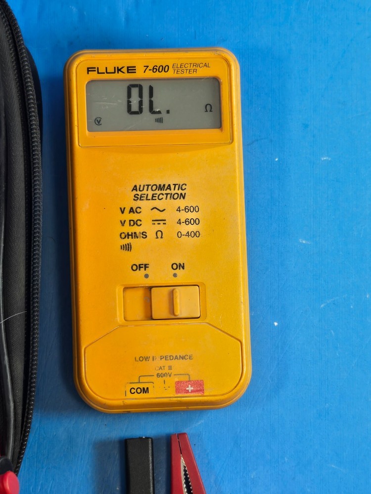 Fluke 7-600 Electrical Tester Meter Multimeter