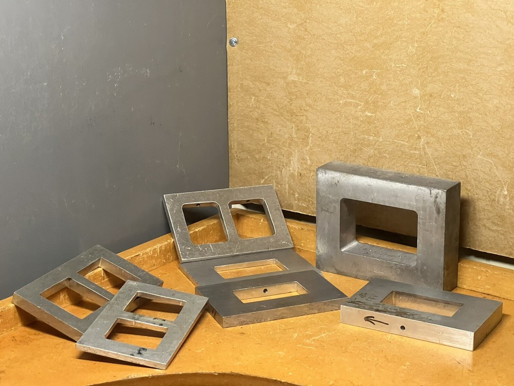 Aluminum jewelry molds ~