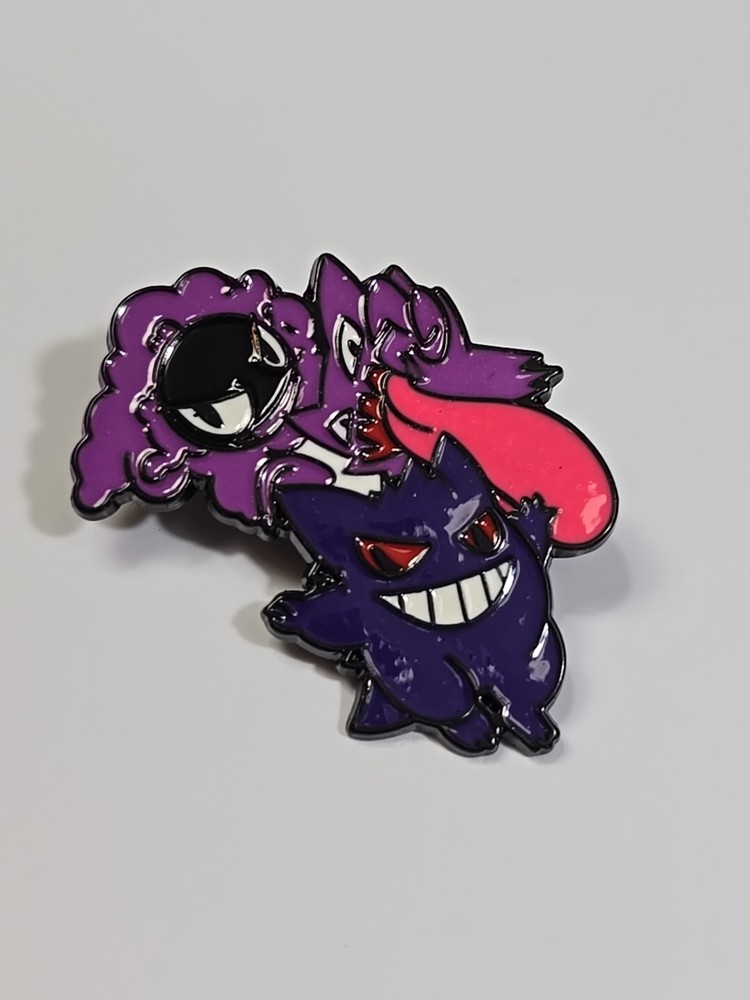 Gengar Ghastly & Haunter Evolution Lapel Pin Pokemon Characters
