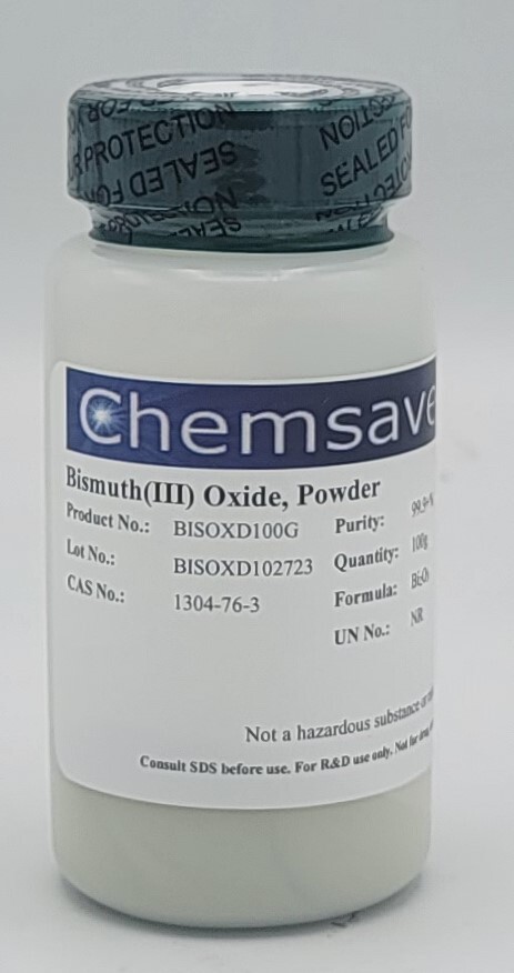 Bismuth(III) Oxide, Powder, 99.9+%, 100g
