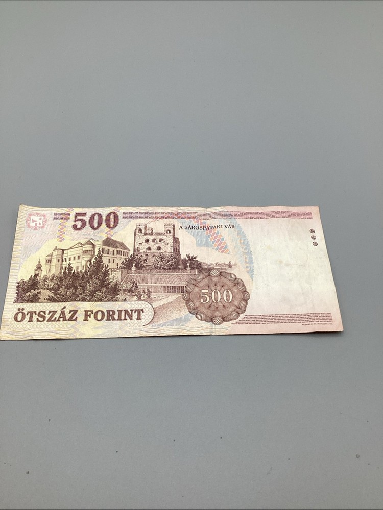 HUNGARY 500 Forint Banknote 1998