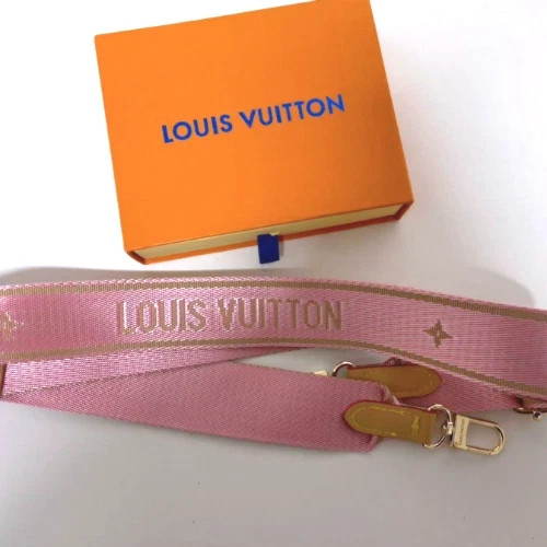 Louis Vuitton Shoulder Strap Adjustable Crossbody Shoulder Replacement Pink